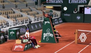 Roland-Garros 2026 - Zheng Qinwen à l'entrainement à Roland-Garros ce lundi 18 mai