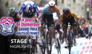 4 Jours de Dunkerque 2026 - Étape 1 Résumé - Laurence Pithie remporte la 1ère étape, Bryan Coquard 2e