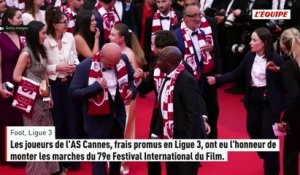 Promus en Ligue 3, les Cannois ont monté les marches du Festival - Foot - Ligue 3