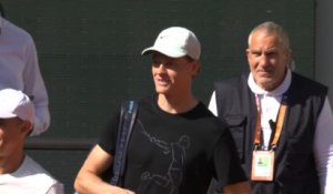 Roland-Garros 2026 - Jannik Sinner à l'entraînement ce jeudi 21 mai