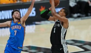 NBA : Oklahoma City reprend l'avantage du terrain à San Antonio