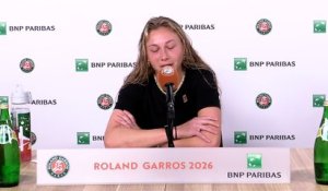 Roland-Garros 2026 - Amanda Anisimova : "Je crois qu'on a ce côté Gen Z en nous, on ne se prend pas trop au sérieux"