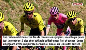 Quatrième succès sur le Giro pour Jonas Vingegaard, vainqueur de la 16e étape et plus que jamais maillot rose - Cyclisme - Giro