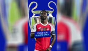 PSG vs Arsenal - Focus sur Bukayo Saka