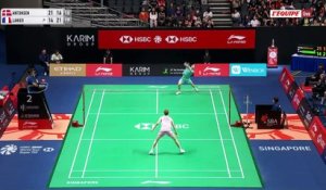 Alex Lanier s'offre Antonsen et une demi-finale - Badminton - Open de Singapour