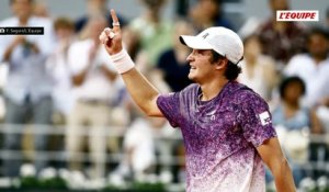 Joao Fonseca renverse Novak Djokovic au bout du cinquième set et rallie les huitièmes de finale à Roland-Garros - Tennis - Roland-Garros