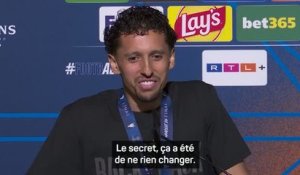 PSG - Marquinhos : “On a un entraîneur qui nous a montré le chemin”