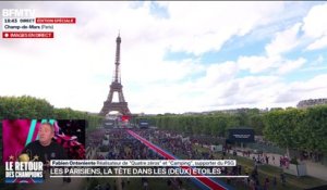 Édition spéciale - Le retour des champions : les Parisiens accueillis en héros à la tour Eiffel - 31/05