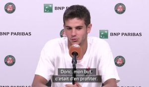 Roland-Garros - Jodar : "Je profite de ce qui m'arrive"
