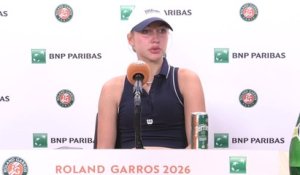 Roland-Garros 2026 - Anastasia Potapova après une défaite cruelle : “Je repars la tête haute”