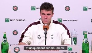 Roland-Garros - Mensik : "Je me concentrais uniquement sur moi-même"