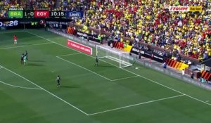 Le résumé vidéo de Brésil - Egypte - Foot - Amical