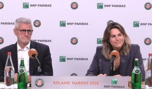 Roland-Garros 2026 - Amélie Mauresmo et Gilles Moretton dressent le bilan : “Une édition réussie”