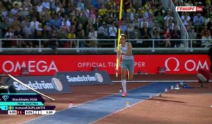 Mondo Duplantis battu à la perche lors du meeting de Stockholm, une première depuis 2023 - Athlé - Meeting de Stockholm