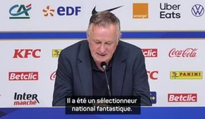 Irlande du Nord - Le sélectionneur rend un hommage vibrant à Didier Deschamps