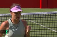Queen's - Vexée, Maria offre un récital face à Sakkari