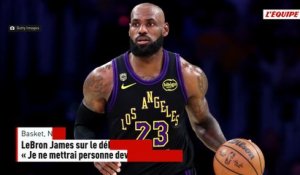 LeBron James sur le débat du GOAT : « Je ne mettrai personne devant moi en tout cas » - Basket - NBA