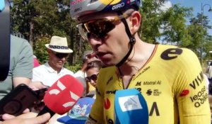 Tour Auvergne-Rhône-Alpes 2026 - La réaction de Wout Van Aert après la 4e étape