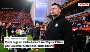 Mercato : Pierre Sage est tombé d'accord avec Crystal Palace pour un contrat de trois ans - Foot - Transferts