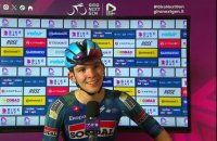 Giro Next Gen 2026 - La réaction de Jasper Schoofs après sa victoire lors de la 3e étape