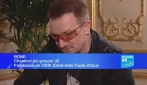 Bono, star du rock et de l'humanitaire