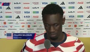 États-Unis - Balogun : “Ce sont toujours les vainqueurs dont on se souvient !”
