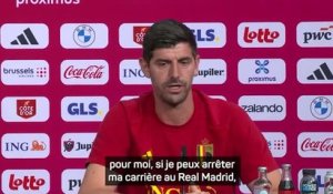 Belgique - Courtois veut finir sa carrière au Real Madrid