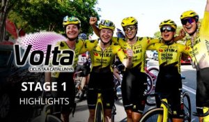 Tour de Catalogne Femmes 2026 - Etape 1 Résumé - Visma | Lease a Bike réalise un doublé