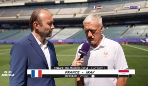 Coupe du Monde 2026 - Deschamps : "L'objectif contre l'Iran, c'est la qualification