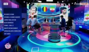 Accrochée par une tenace équipe d'Iran, la Belgique se complique la vie dans la course aux 16es de finale de la Coupe du monde - Foot - Coupe du monde