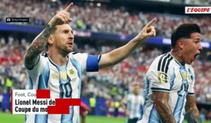 Lionel Messi devient le meilleur buteur de l'histoire de la Coupe du monde et l'Argentine se qualifie en battant l'Autriche - Coupe du monde 2026