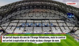 Le stade de l’OM a un nouveau nom : il faudra désormais l’appeler le CEPAC Vélodrome - Foot - Ligue 1 - OM