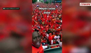 Le maire de Kansas City a lancé la vague des supporters des Pays-Bas avant le match contre la Tunisie à la Coupe du monde - Coupe du monde 2026 - Pays-Bas