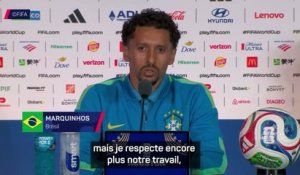 Brésil - Marquinhos prend en exemple la défaite du PSG contre Botafogo pour ne pas sous-estimer le Japon