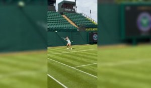 Wimbledon 2026 - Loïs Boisson avant son premier tour contre la n°2 mondiale Elena Rybakina à Wimbledon 2026