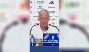 Bleus - Deschamps : "Pour mon bien et celui de l'équipe, il fallait que je parte"