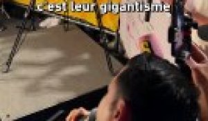 Les coulisses du lieu des interviews après les matches de Coupe du monde - Foot - Coupe du monde