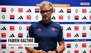 Fabien Galthié sur la titularisation de Max Spring à l'arrière face aux All Blacks : « Il a une carte à jouer » - Rugby - Championnat des nations