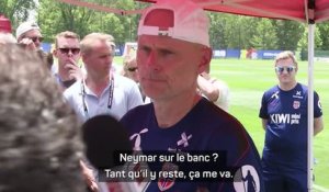 Norvège - Solbakken : “Si Neymar rentre, on passera en 7-3-0”