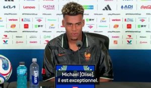 Bleus - Doué : “Michael Olise est exceptionnel et on rigole beaucoup ensemble”