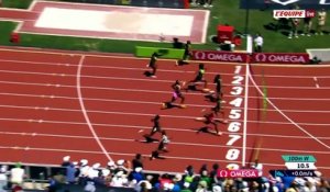 Melissa Jefferson-Wooden remporte le 100 m du meeting de Ligue de diamant d'Eugene - Athlé - Meeting d'Eugene