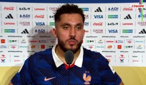 Rayan Cherki : « L'arbitrage, je n'ai rien à dire. Vous avez vu par vous même. » - Foot - Coupe du monde 2026