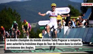 Imprenable, Tadej Pogacar ne fait pas de cadeau sur la 3e étape et récupère le maillot jaune - Cyclisme - Tour de France