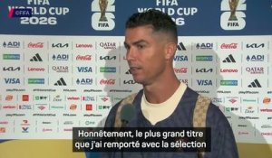 Portugal - Ronaldo - Avant Cristiano, il n'y avait aucun titre, je pars l'esprit tranquille"