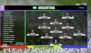 Coupe du Monde 2026 : un changement par ligne... La compo de l'Argentine face à l'Egypte