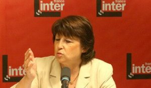Martine Aubry - France Inter