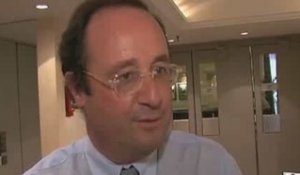François Hollande, Conseil National du 2 juillet