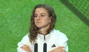 Wimbledon 2026 - Karolina Muchova : "C'étaient de vraies montagnes russes émotionnelles"