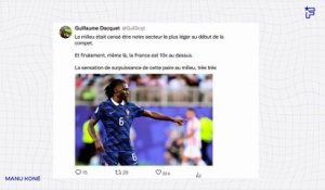 Manu Koné encensé : les meilleurs tweets