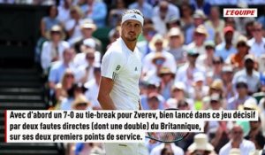 Très solide, Alexander Zverev met fin au parcours de rêve d'Arthur Féry en demi-finales à Wimbledon - Wimbledon (H)